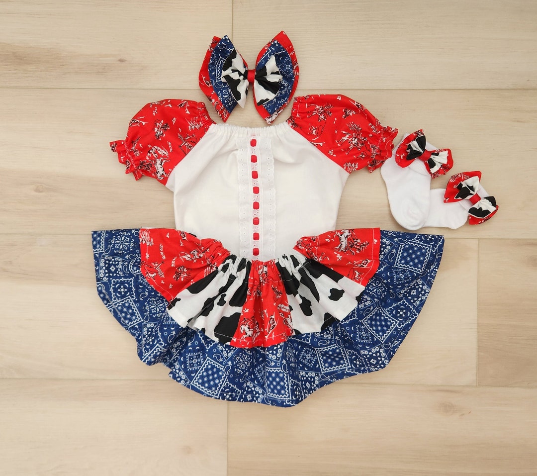 Toddler Cowgirl Outfit, Infant Western Wear, Toddler Western Skirt