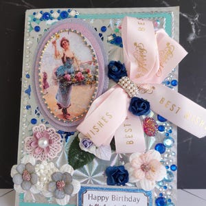 Biglietto di auguri di compleanno personalizzato per marito. Sarei persa senza di te. Per il mio meraviglioso marito, biglietto di lusso blu-argento. Biglietto di anniversario per uomo.