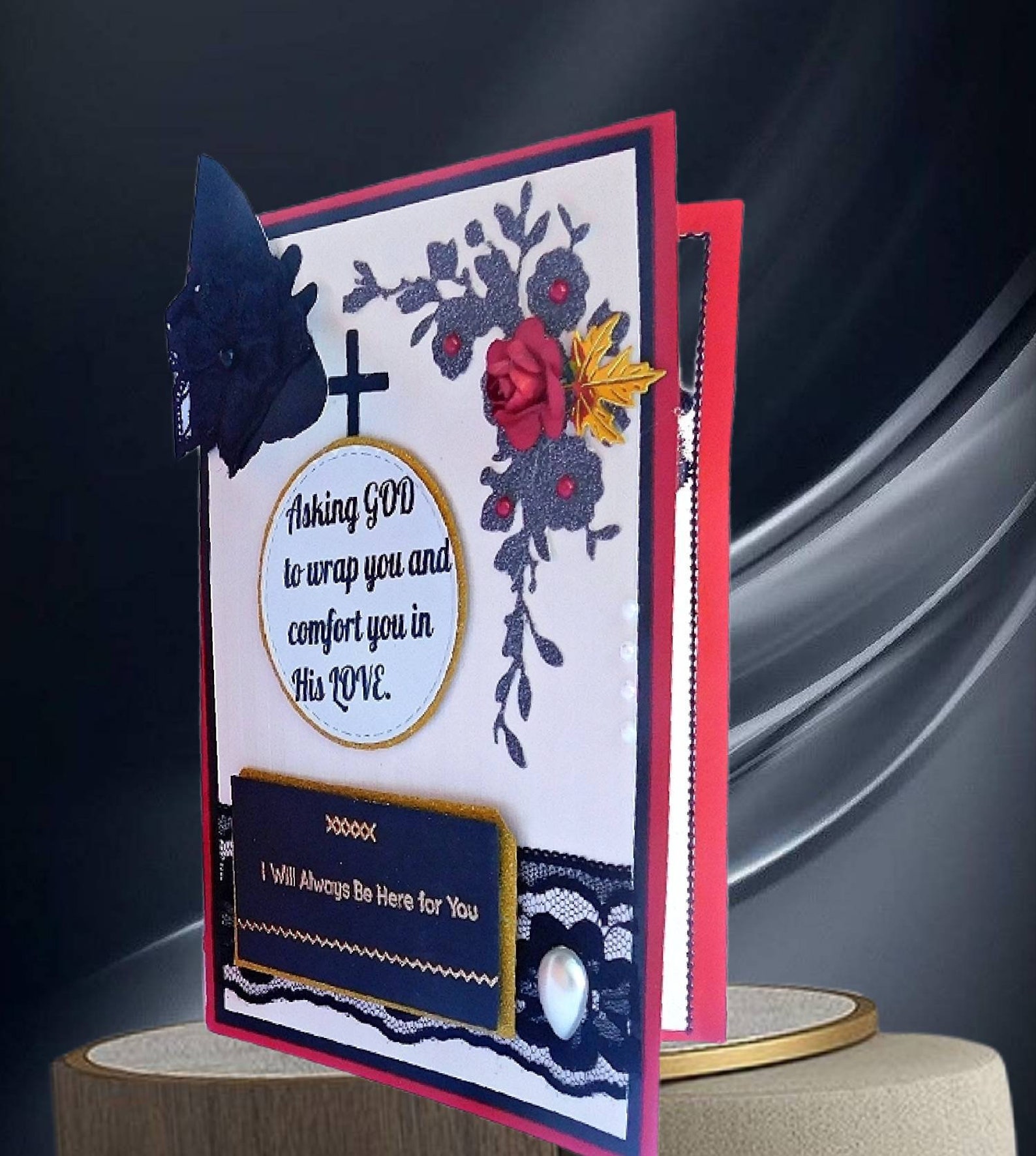 Bereavement card for loss of Wife Husband Family member. Etsy