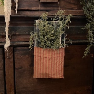 Primitive Country Sweet Annie Peg Hanger Make Do Homestead Gathering Door Keep #3