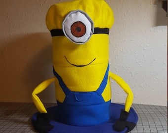 Minion Carl Hat / one of a kind