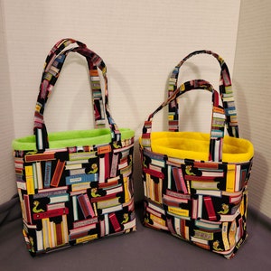 Bagage à main pour les amateurs de livres et vers de bibliothèque, sacs fourre-tout et sacs cadeaux