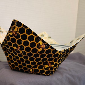 Bee & Honeycomb Bowl Cozies
