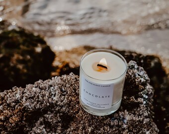 Chocolate Scented Candle | Fall Candle | Valentines Day Candle | Winter Candle | Chocolate Lover | Home Decor