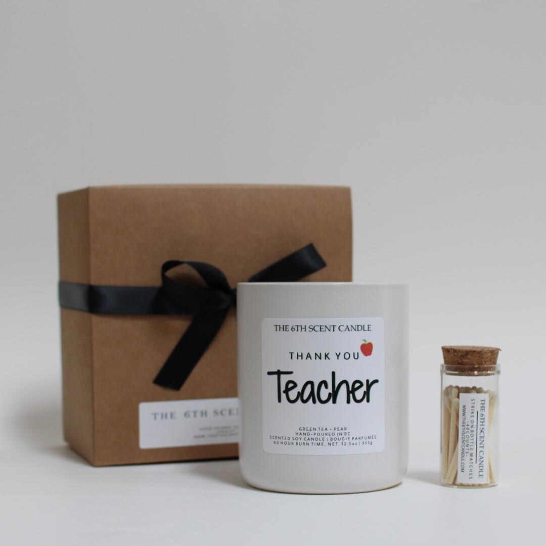 Thank You Teacher Gift Set | End of the Year Gift | Teacher Gift Set - Etsy