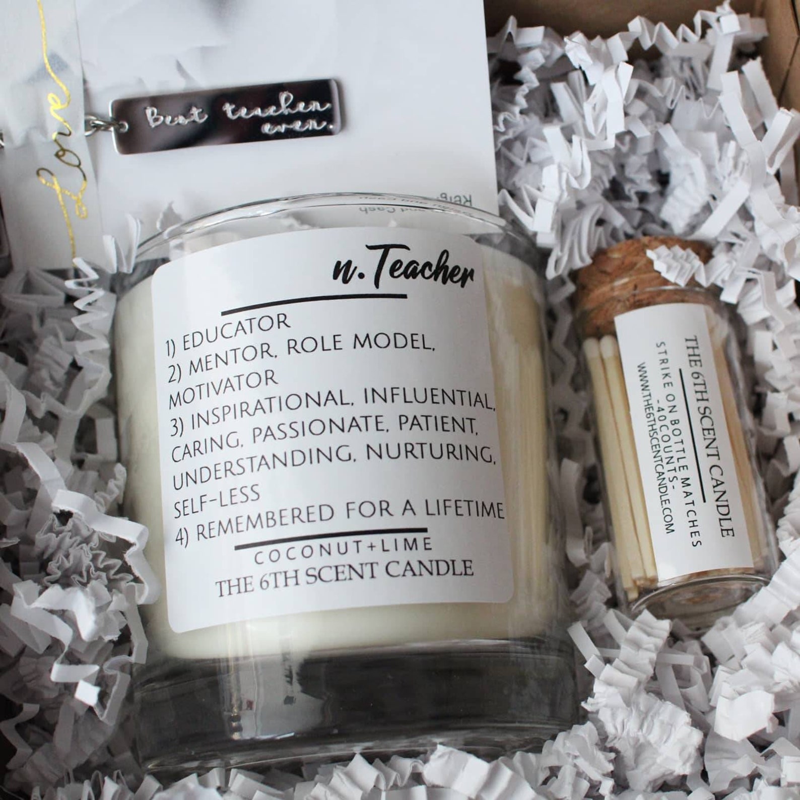 Thank You Teacher Gift Set End of the Year Gift Teacher - Etsy