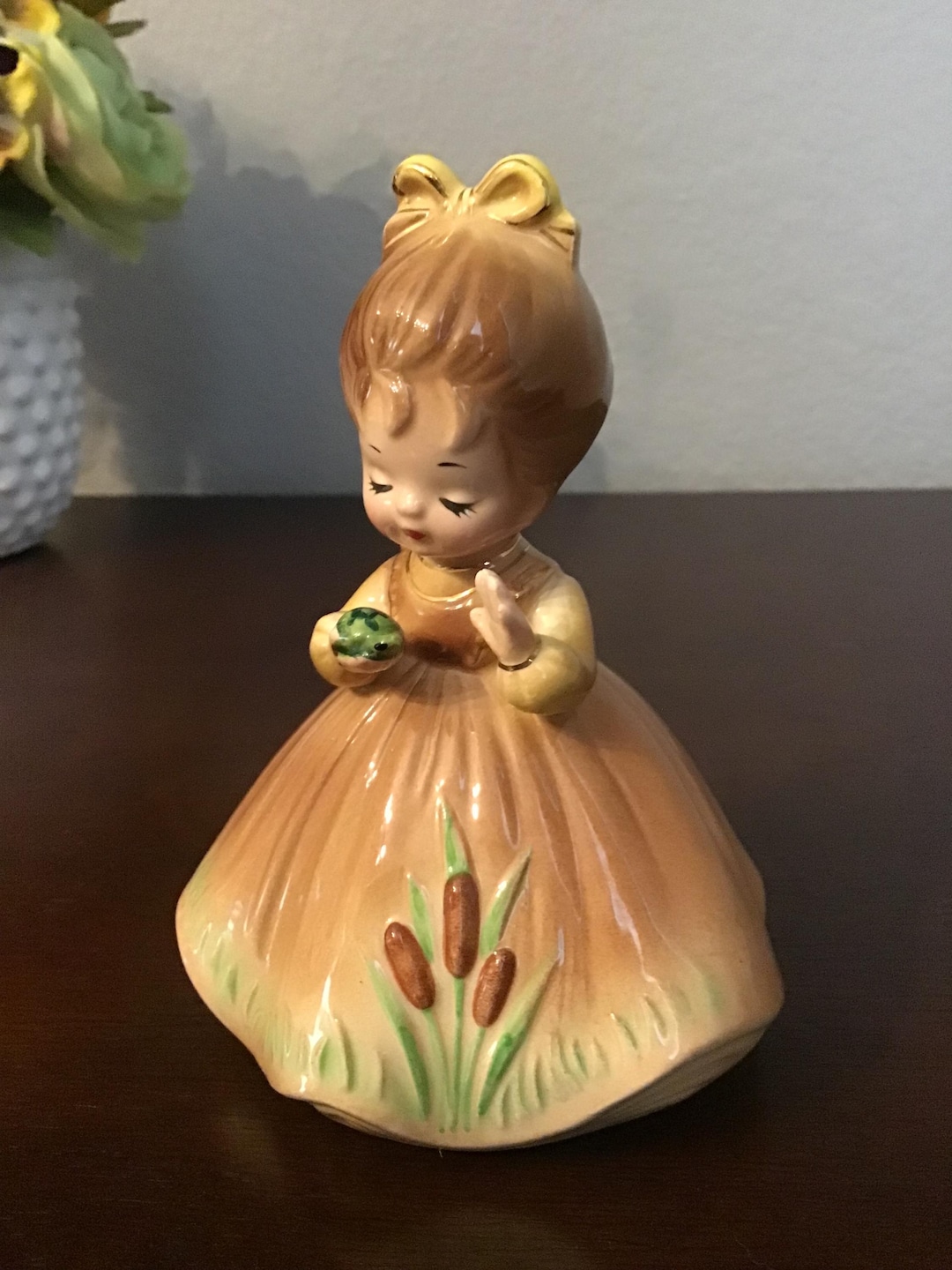 Josef Originals Ecology Series Girl With Turtle Etsy