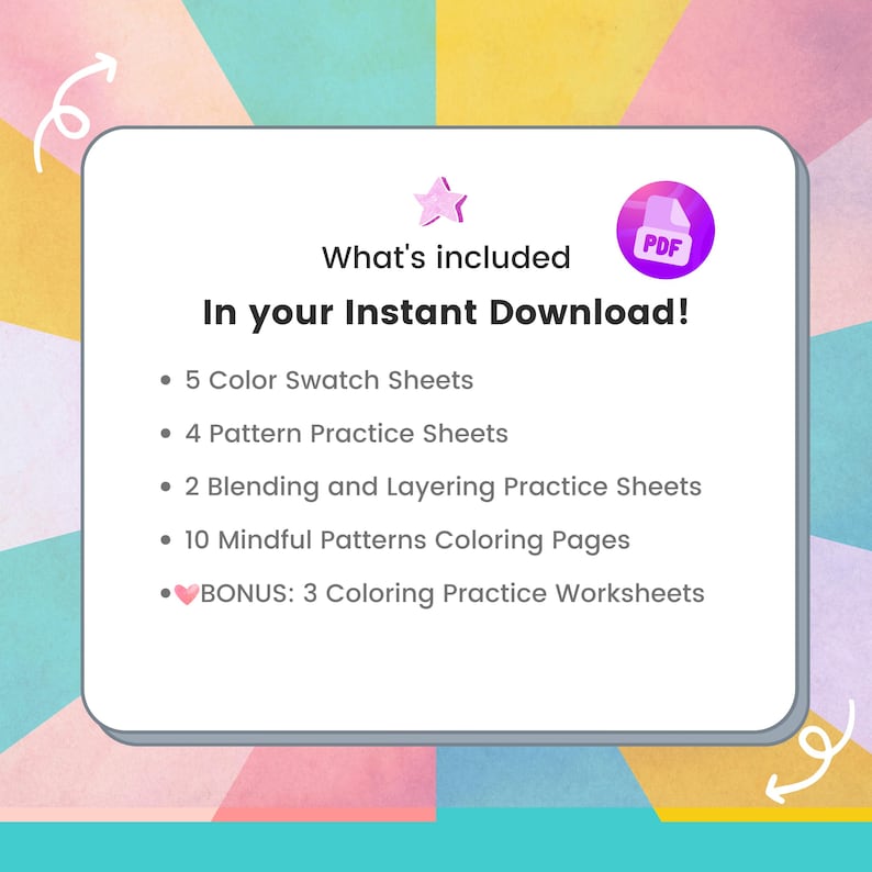 Practice Colors: Blending, Shading & Swatch Charts (PDF Download) - Etsy