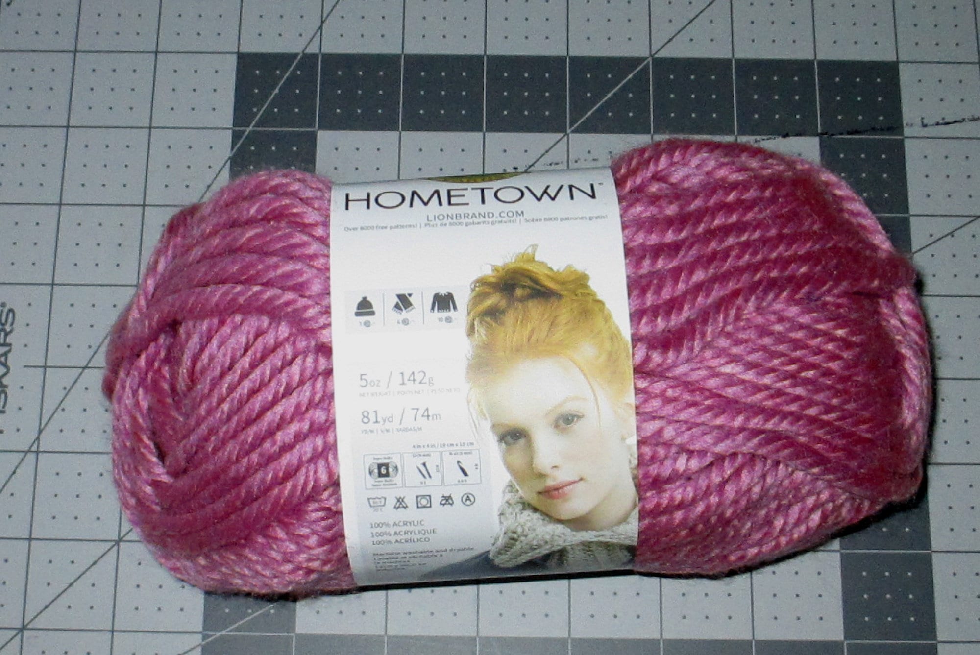 Lion Brand Hometown Yarn Bundle, Minneapolis Purple, Case of 60