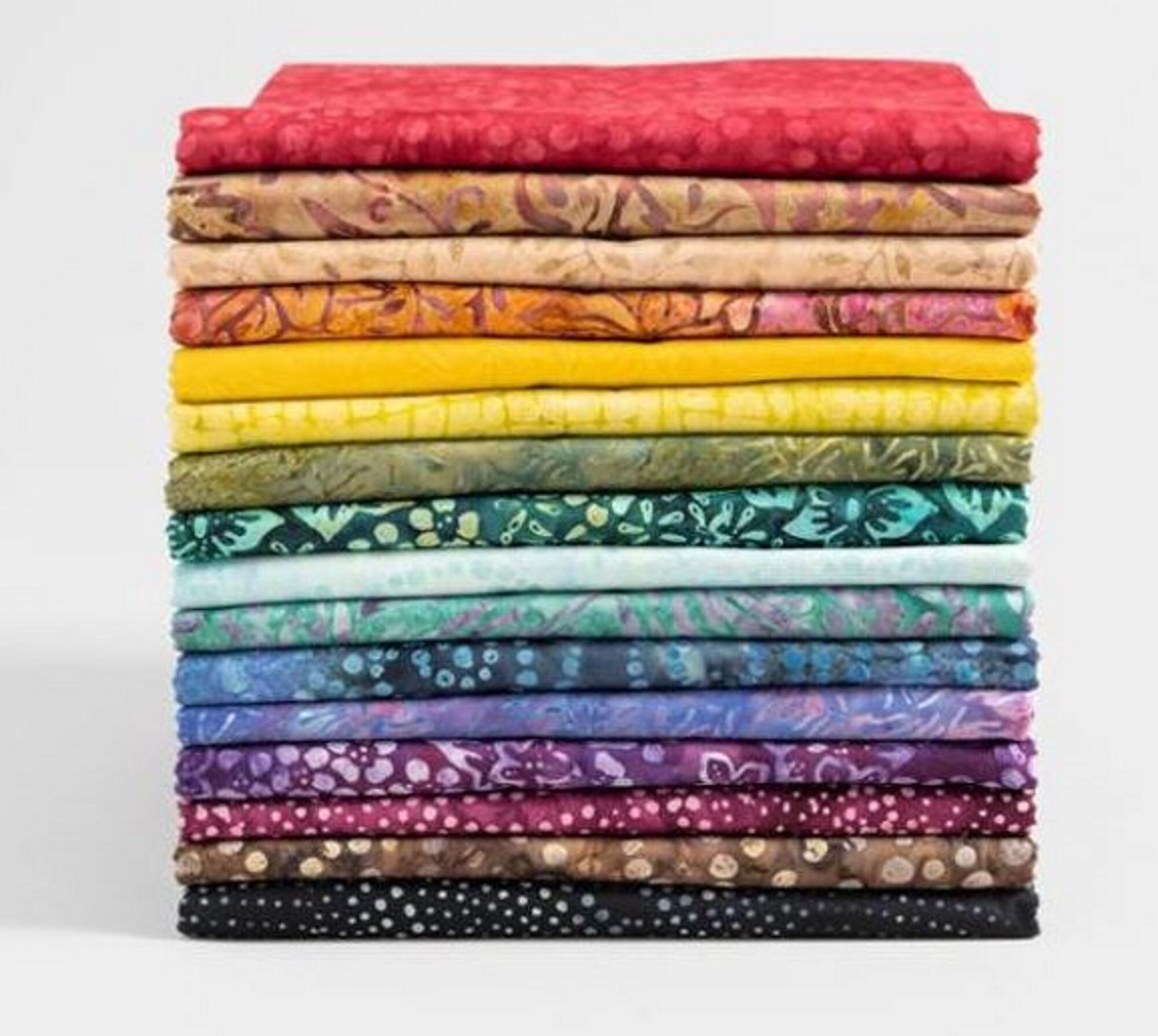 Boundless Batik 100 Cotton Fabric by the Yard Quilt Quilting Etsy