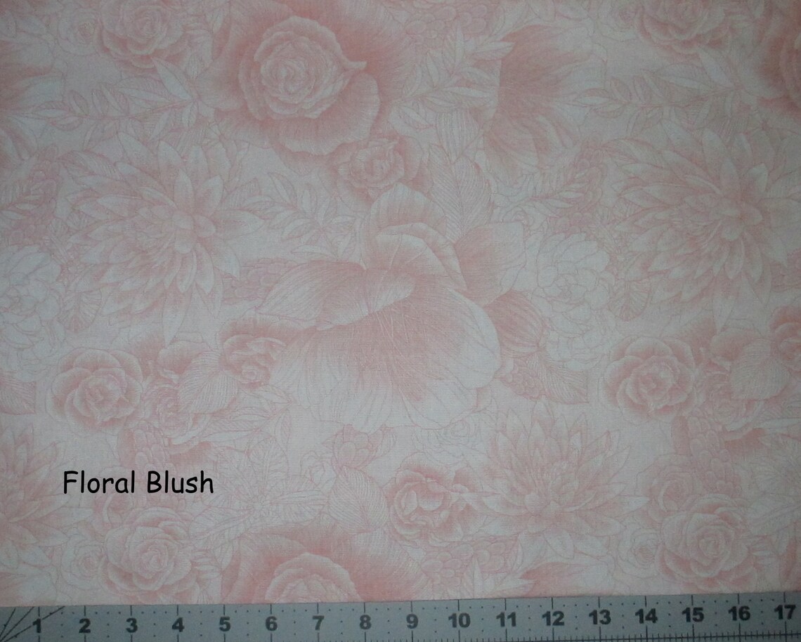 Boundless Collage Botanical Blenders Fabric Cactus Flower Etsy