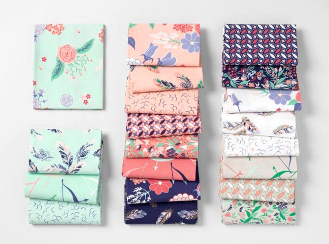 Boundless BOHO Wanderlust Bohemian Precuts 100 Cotton Fabric Charm