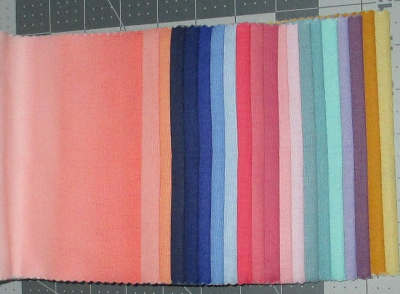 Boundless Ombre Bliss Pastel Blenders Pre Cuts 100 Cotton Etsy