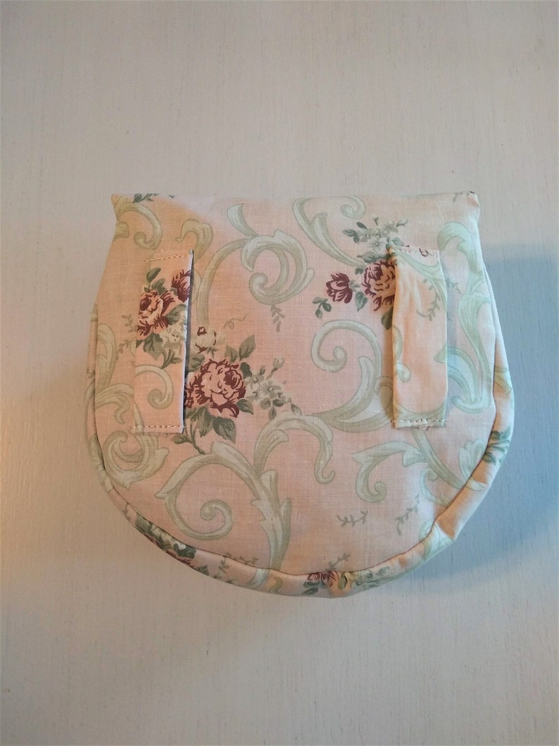 Renaissance Belt Pouch Medieval Rose Pink Baroque