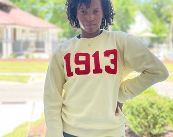 DST crème 1913 sweatshirt | Delta Sigma Theta | geschenk