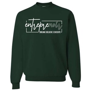 entrepreNOIR sweatshirt zwart ondernemers sweatshirt afbeelding 3