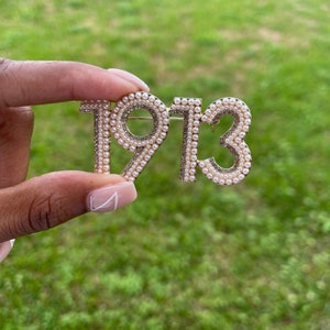 DST 1913 lapel pin - Delta brooch **NEW CLASP** | gift