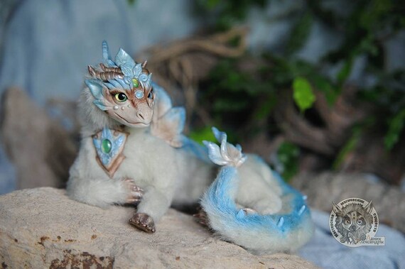 For Example Ooak Dragon Doll Dragon Poseable Toy Fantasy Etsy