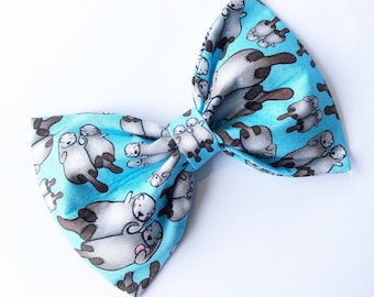 Otterly Adorable Dog Bow Tie, Otter Pet Dicky Bow, Dog Bowtie