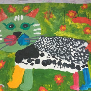 PDF Ucrania gato sol florería niños ucrania digital de ucrania vendedor Ucrania artículos productos Ore Dios bendiga