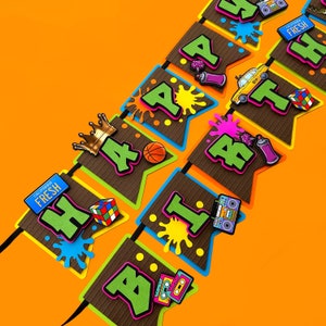 Fresh Prince Banner, Fresh Prince Birthday, Fresh Prince Party, 90s Theme Party, 90s Banner, 90s Birthday Party, Fresh Prince Baby Shower