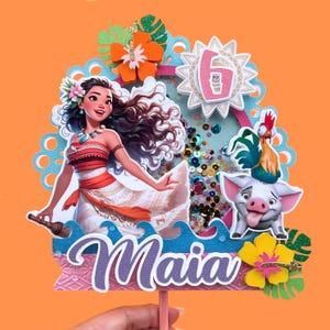 Baby Moana Monthly Banner, Moana Birthday Party, Moana Milestone Banner, Moana Party Decor, Baby Moana Themed Party image 10
