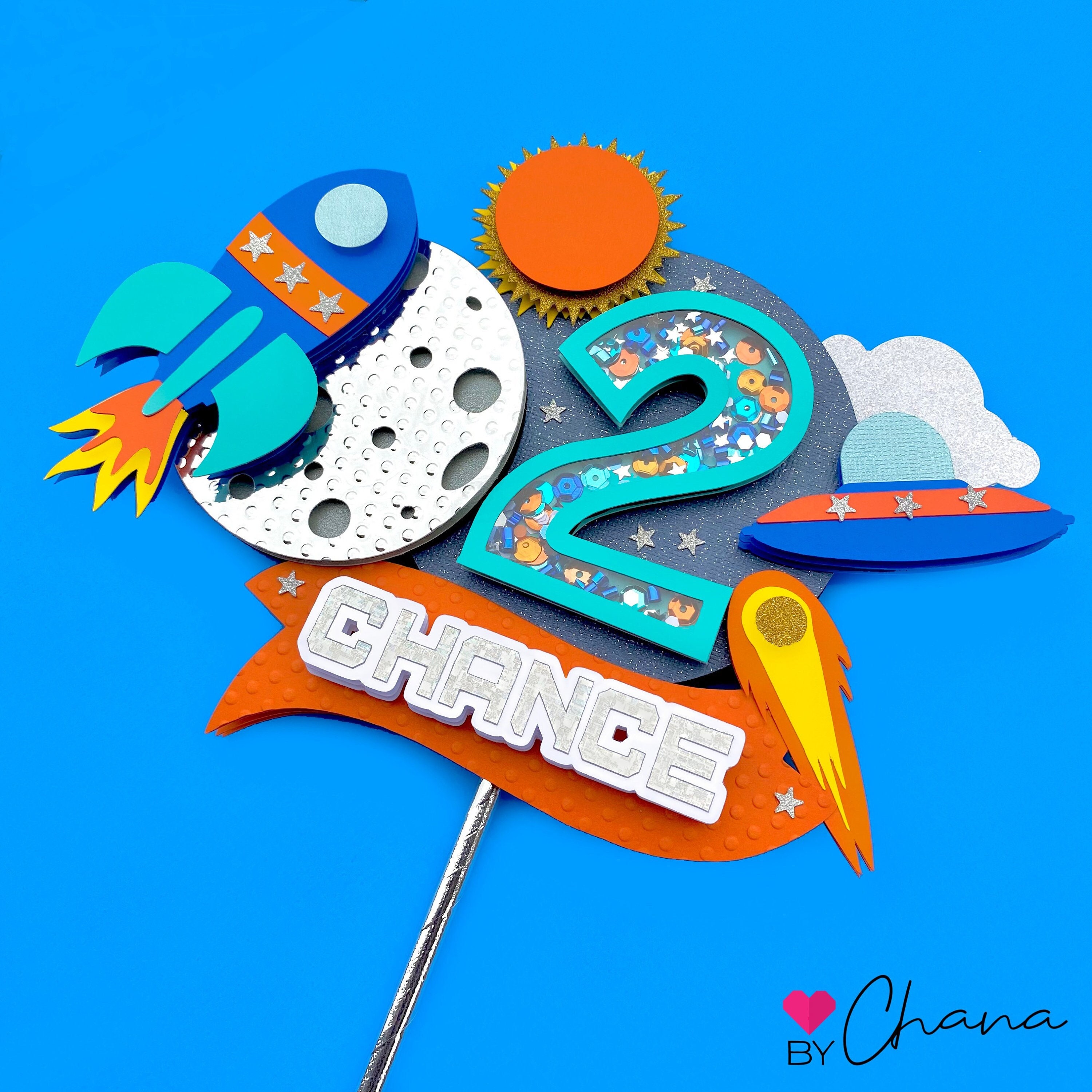 Cakeshop - Topper per torta di compleanno, personalizzato