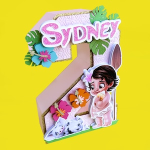 Banner de feliz cumpleaños de Moana, fiesta de cumpleaños de Moana, banner de cumpleaños de Moana, decoración de fiesta de Moana, decoración de cumpleaños de Moana imagen 14