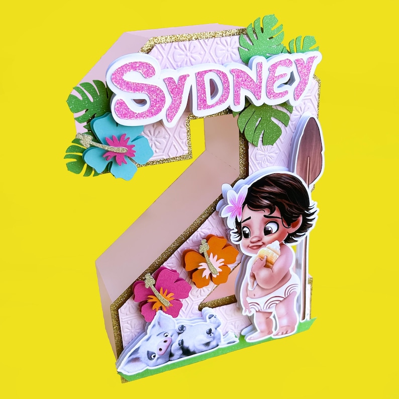 Banner de feliz cumpleaños de Moana, fiesta de cumpleaños de Moana, banner de cumpleaños de Moana, decoración de fiesta de Moana, decoración de cumpleaños de Moana imagen 14