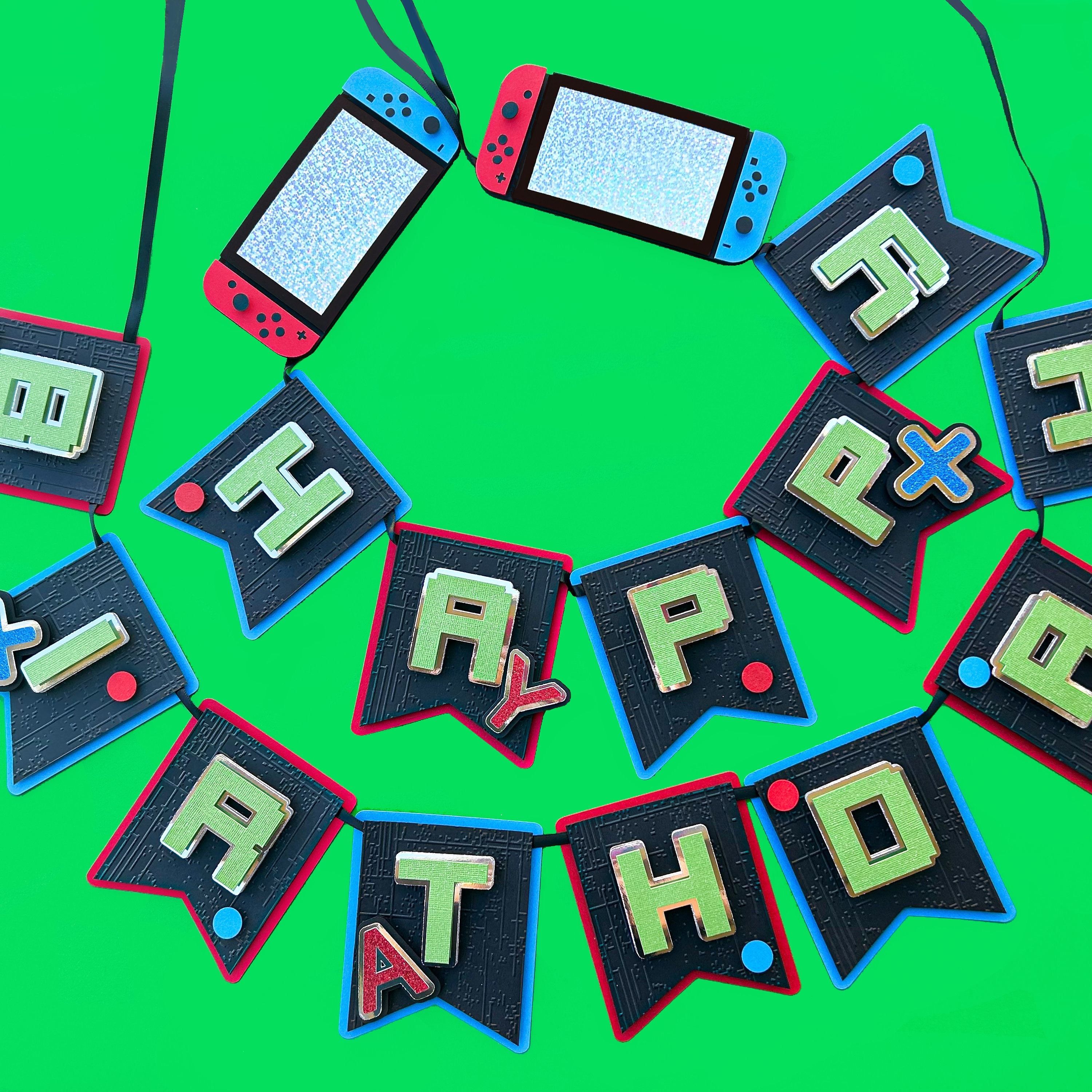 Switch Banner, Gamer Switch Party, Nintendo Switch, Gamer