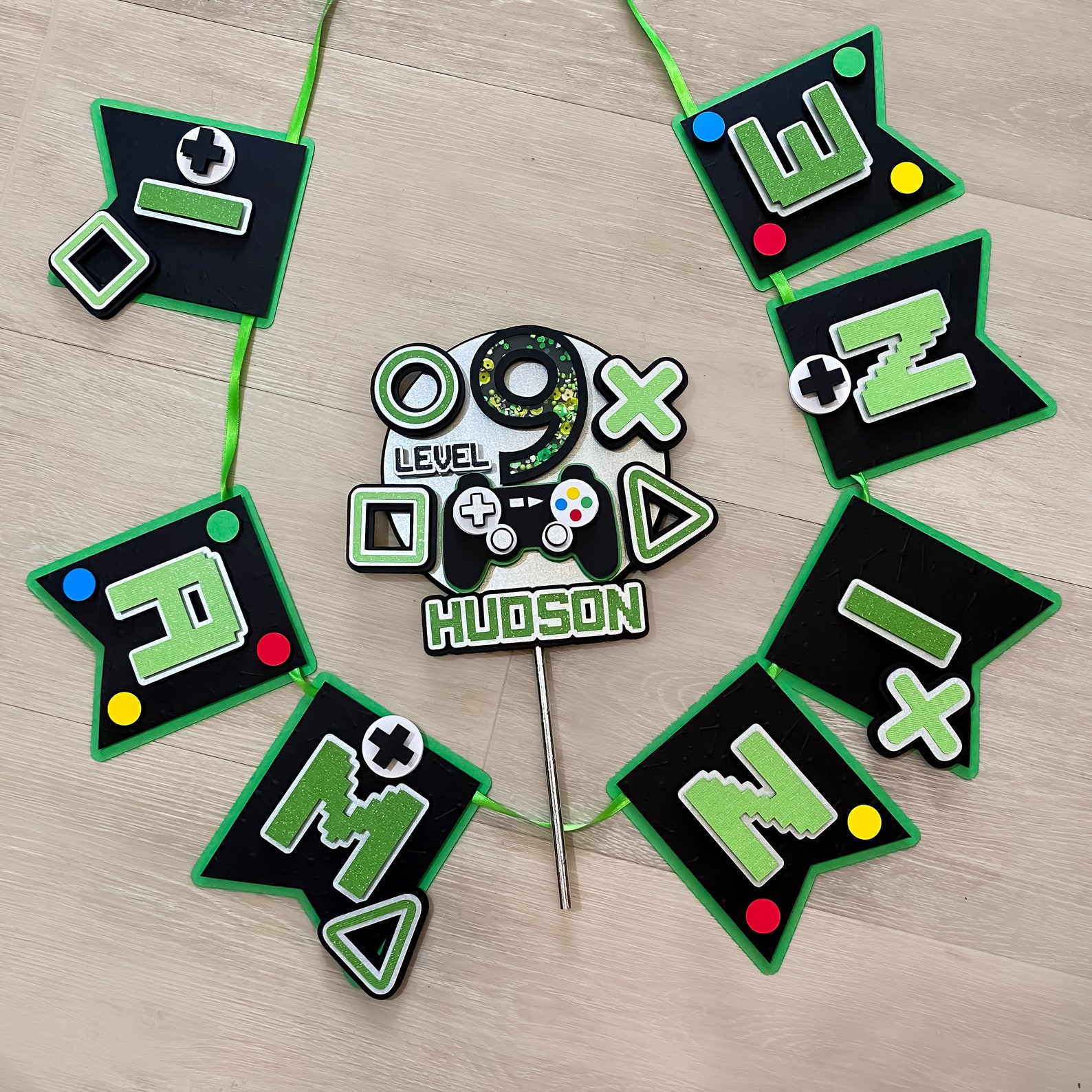 Gamer Party Gaming Party Decor Gamer Controller Video Game Etsy