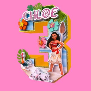 Banner de feliz cumpleaños de Moana, fiesta de cumpleaños de Moana, banner de cumpleaños de Moana, decoración de fiesta de Moana, decoración de cumpleaños de Moana imagen 18