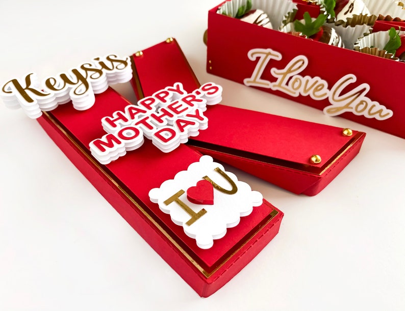 Letter Boxes for Strawberries Fillable Letter Box Number Etsy