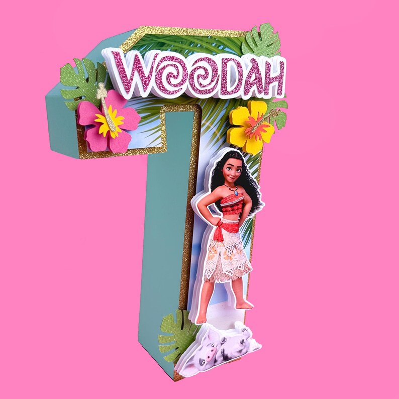 Baby Moana Monthly Banner, Moana Birthday Party, Moana Milestone Banner, Moana Party Decor, Baby Moana Themed Party image 15