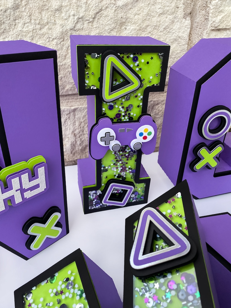 Gamer Birthday Party Gamer Party Decorations Gamer Room Etsy