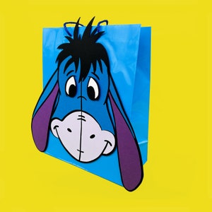Igor Winnie the Pooh Favor Bags, Winnie the Pooh Party Goodie Gags, Winnie the Pooh Birthday Decoration, Winnie the Pooh Gift Bag