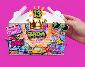 Cajas de Princesa Gable, Cumpleaños de Princesa, Cajas de Regalo de Princesa, Recuerdos de Fiesta de Princesa, Baby Shower de Princesa