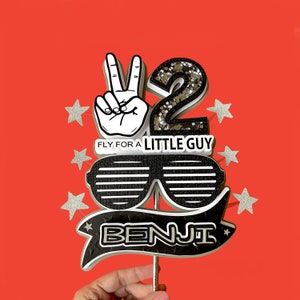 Two Cool Cake Topper, Two Little Guy Cake Topper, Two Cool Birthday Decor, Birthday Party Decorations, Two Cake Topper, 2 Cool Cake Topper