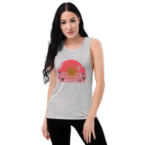 Boho Sunset - Ladies’ Muscle Tank