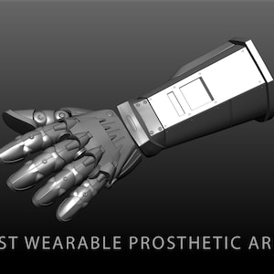 SST draagbare prothetische arm