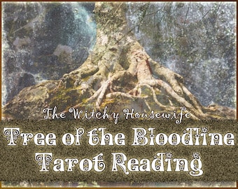 Tree of the Bloodline Tarot Reading | Intuitive Psychic Readings | Chthonic Wiccan Witch | New Orleans Oracle | Personalized