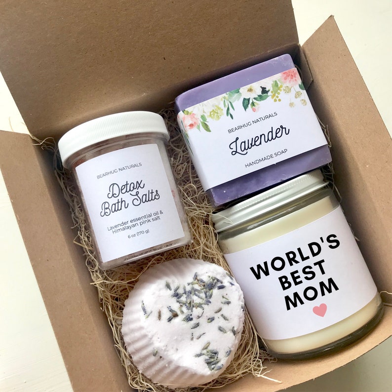 World's Best Mom Gift Box Mothers day gift New Mom Gift Etsy