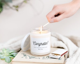 Soy Candle, Congratulations, Pregnancy Gift, Expecting Mom Gift, Engagement Gift