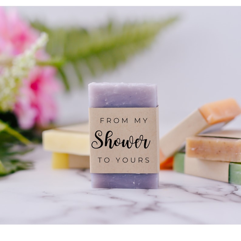 Bridal Shower Favors Soap for Guests From My Shower to Yours Etsy
