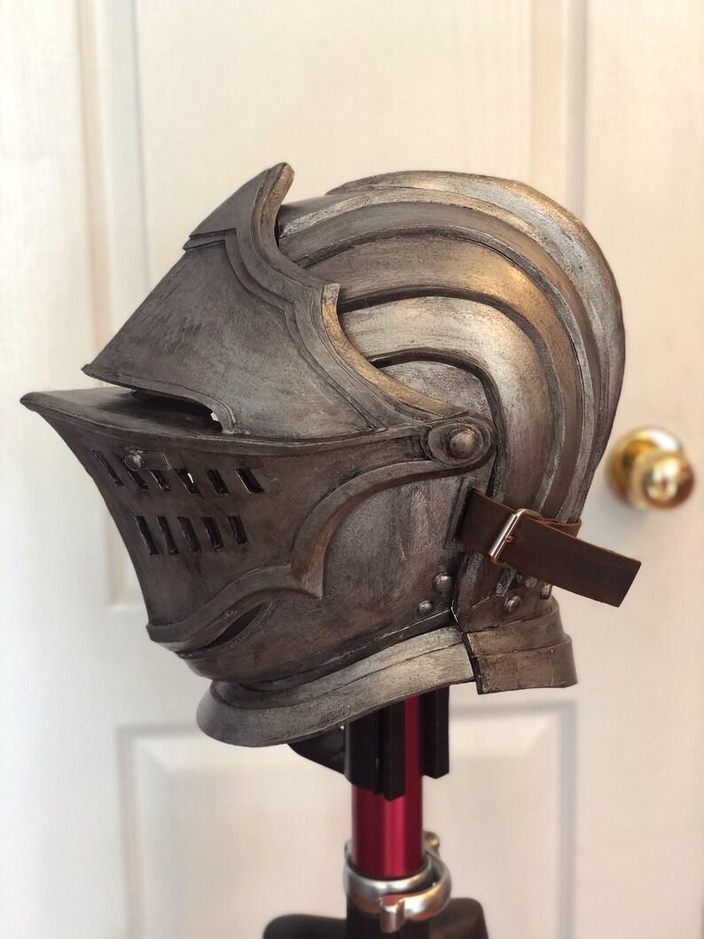 Elite Knight Helmet Foam Pattern Etsy