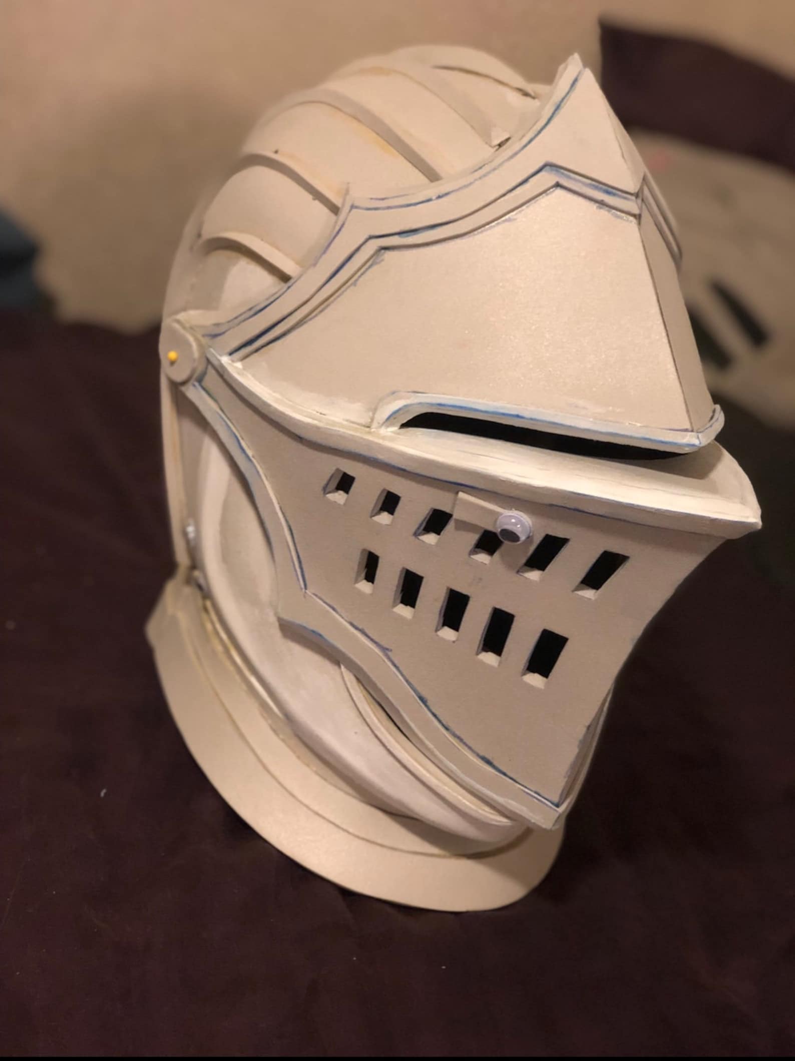 Elite Knight Helmet Foam Pattern Etsy
