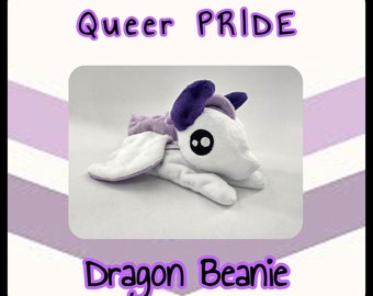 Queer Pride Beanie Dragon Plush