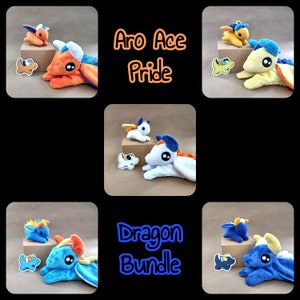 Aro Ace Pride Dragon Bundle