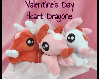 Valentine's Day Heart Dragons
