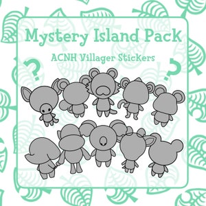 Mystery Island Sticker Pack